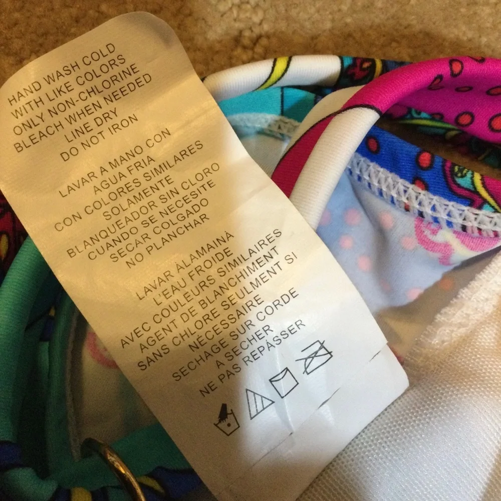 Island Escape NWT Underwire Tankini Swim Top, 22W - Picture 9 of 9